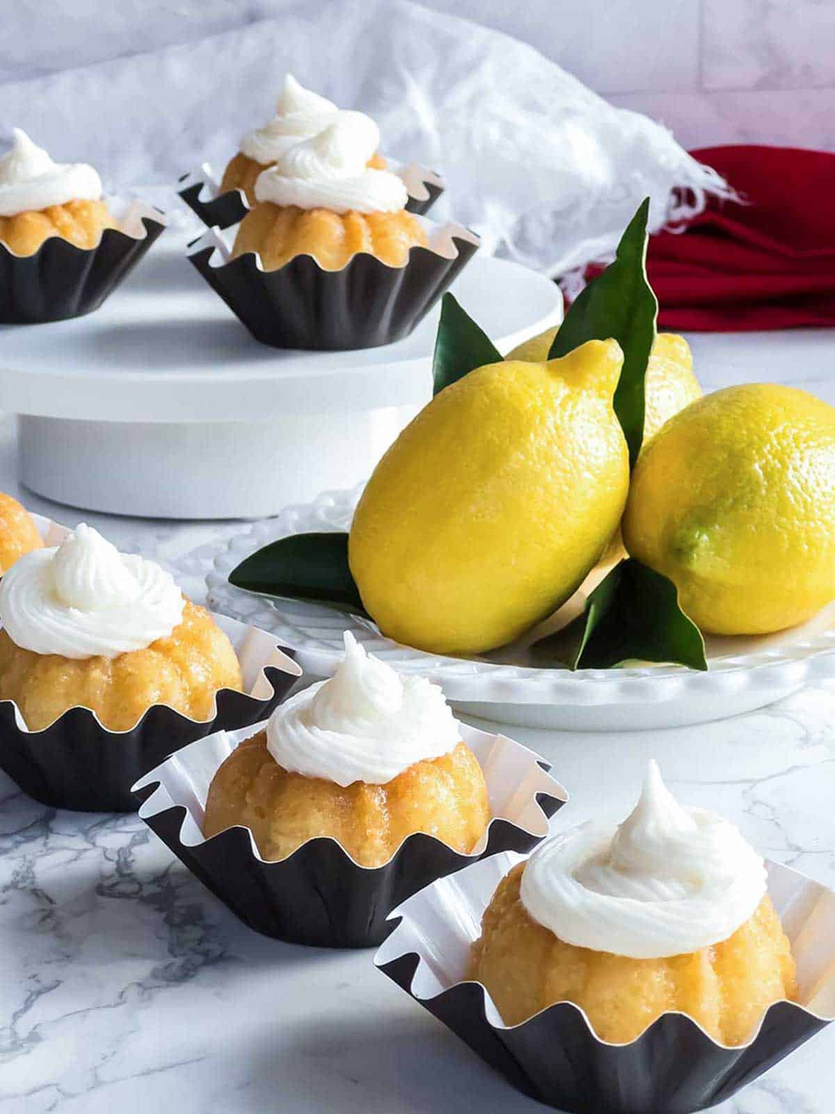 Food Lust People Love: Citrus Lust Mini Bundt Cakes with Lemon Curd for  #BundtaMonth