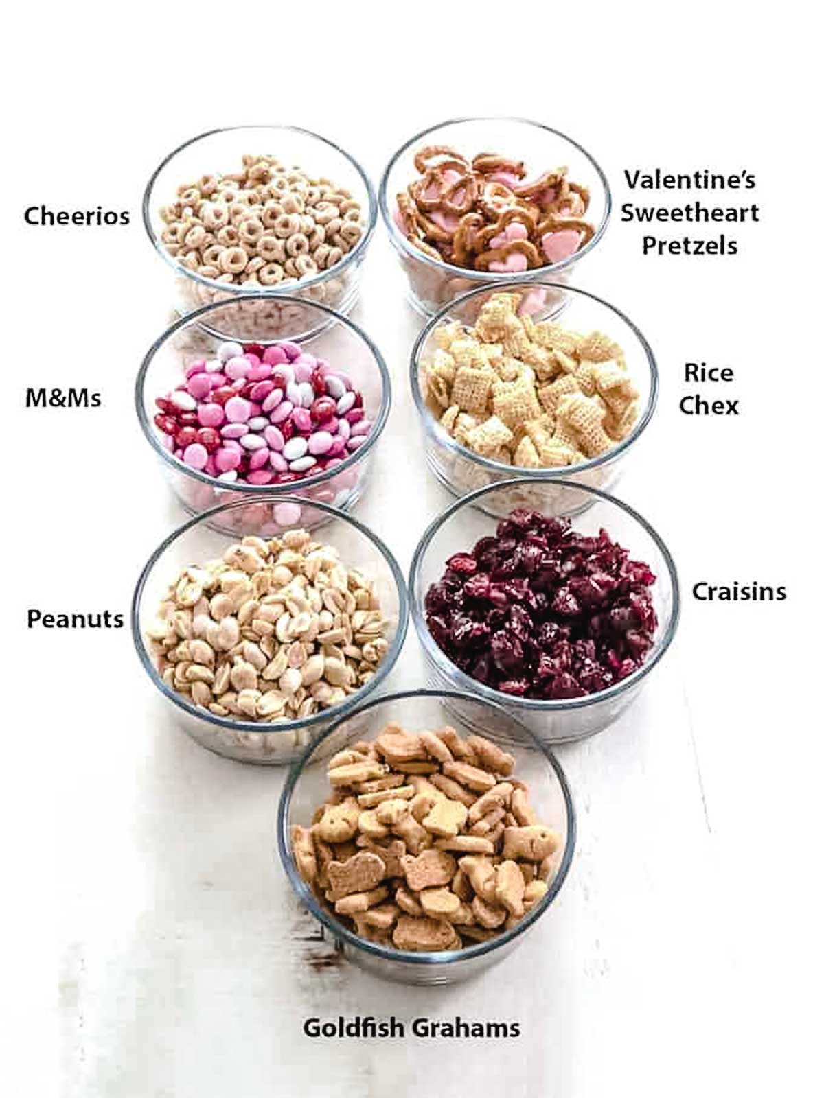 Ingredients used for Cupid's Crunch