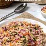 Quick and easy southern coleslaw.