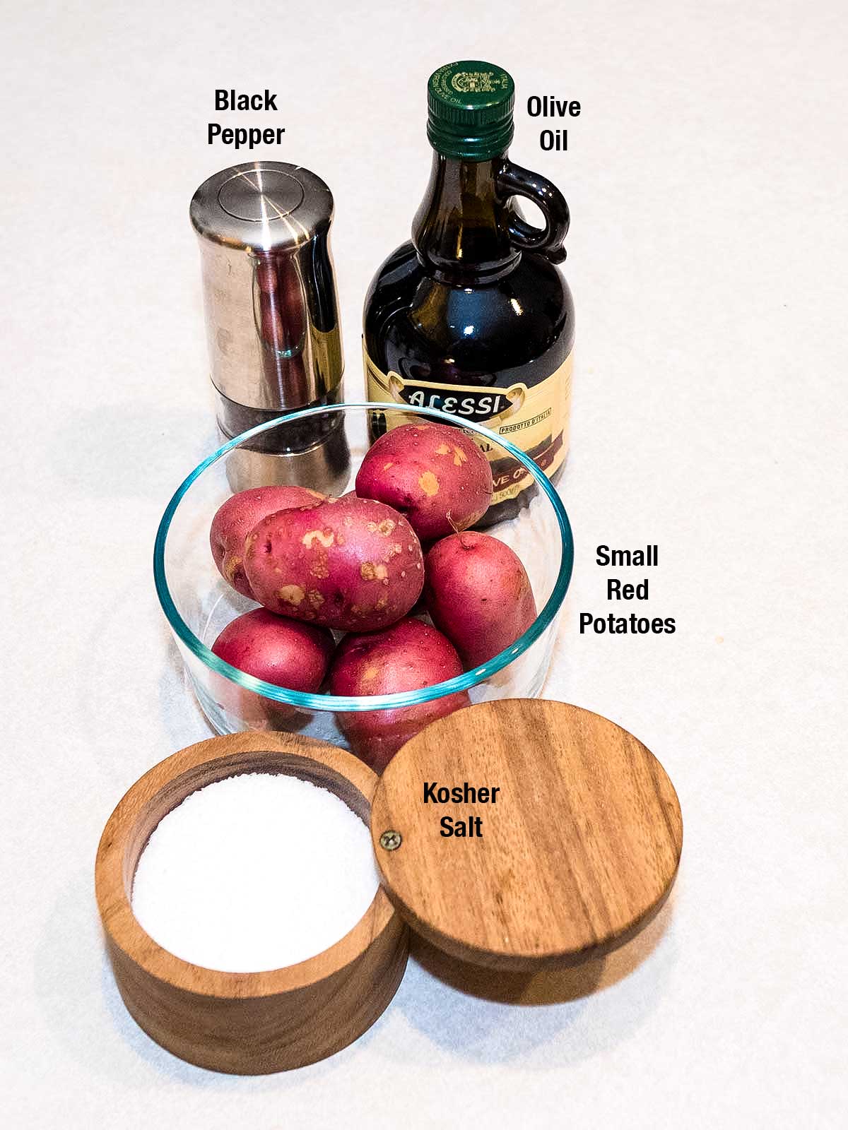 Ingredients for recipe.