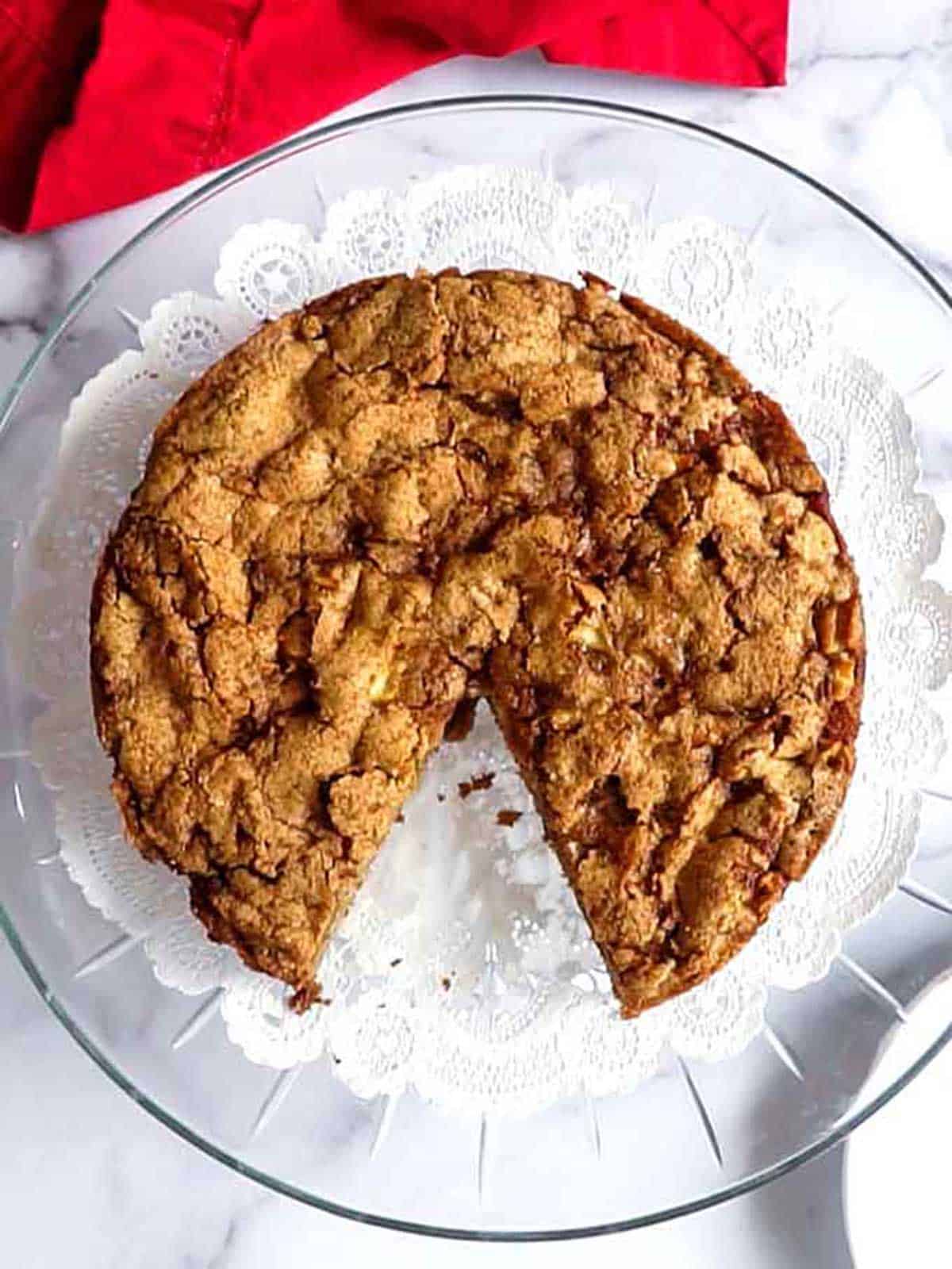 Irish Apple Cake.