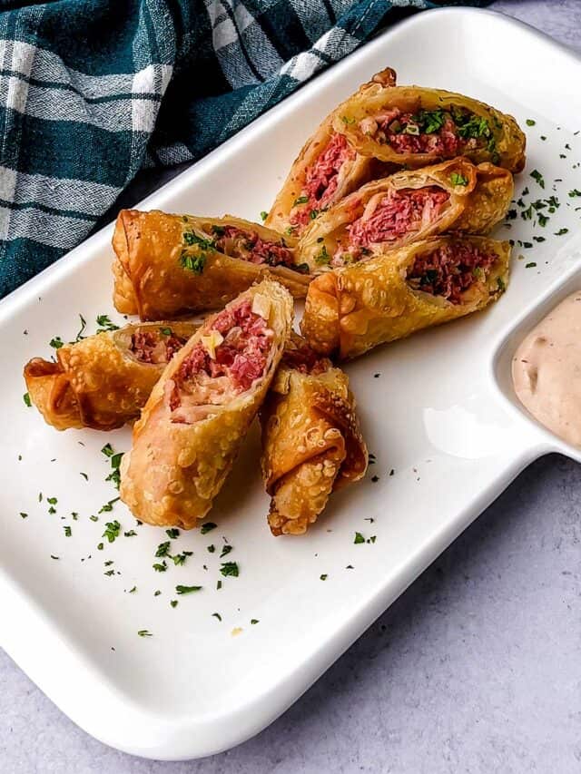 Reuben Egg Rolls Pudge Factor