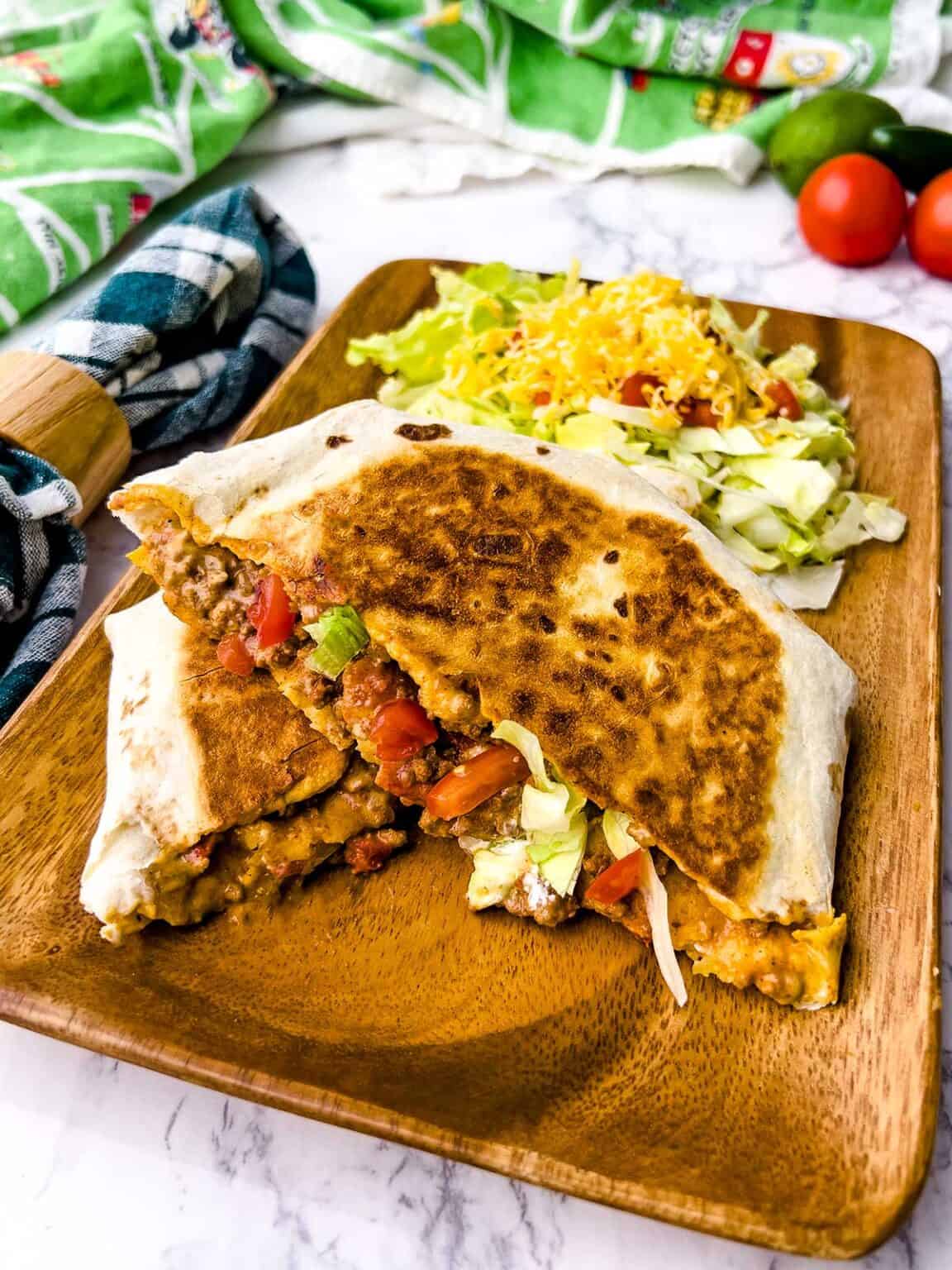 Tasty 7 Layer Quesadilla Wrap Pudge Factor