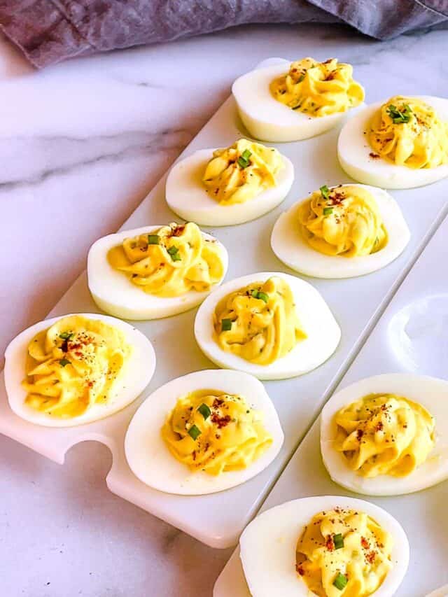 Classic Deviled Eggs Pudge Factor