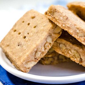 Oatmeal Spice Shortbread.