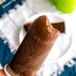 Intensely Chocolate Grown-up Fudgesicles.