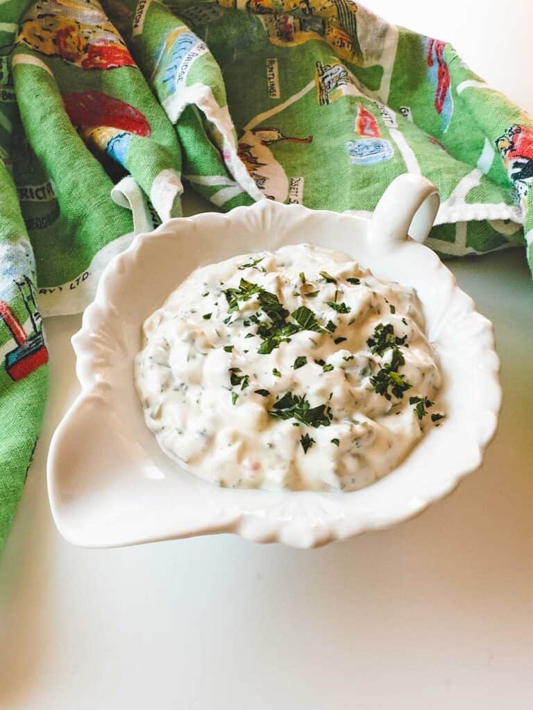 Classic Old Fashioned Tartar Sauce Quick and Easy Pudge Factor