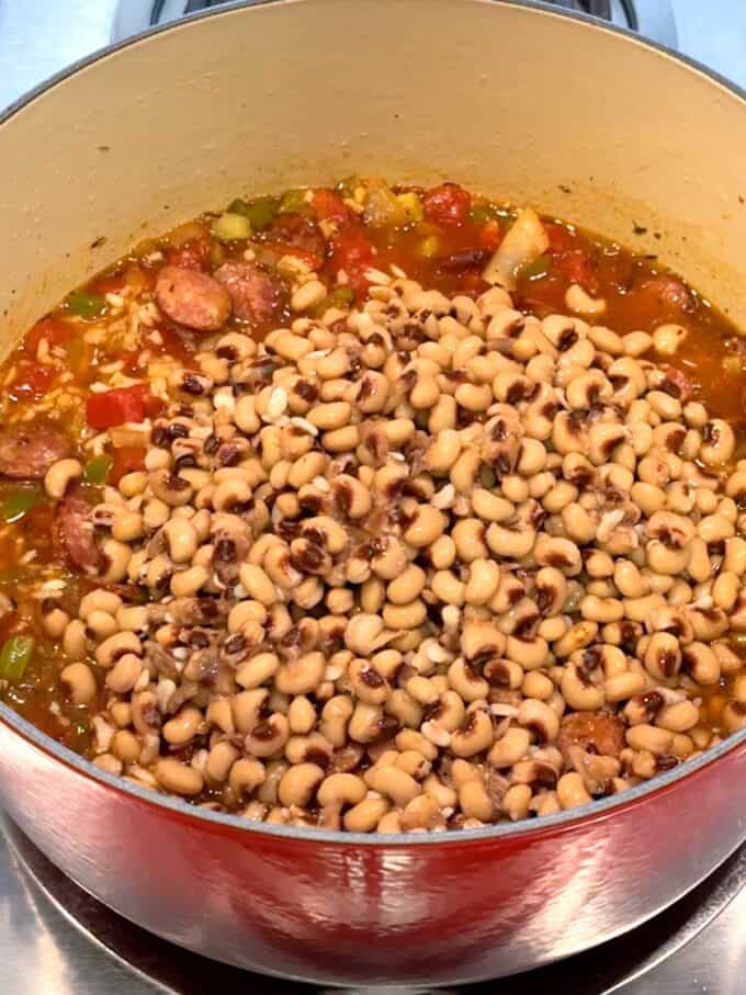 BlackEyed Pea Jambalaya Pudge Factor