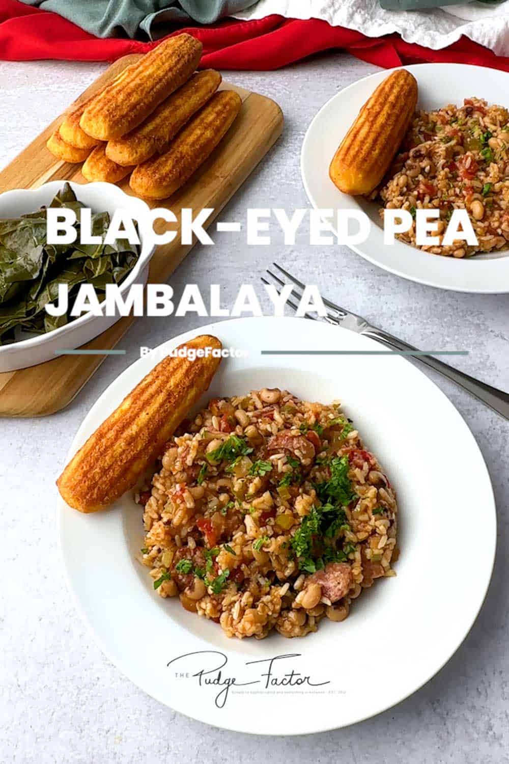 Black-Eyed Pea Jambalaya - Pudge Factor