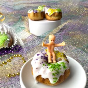 Bite-Sized King Cakes.