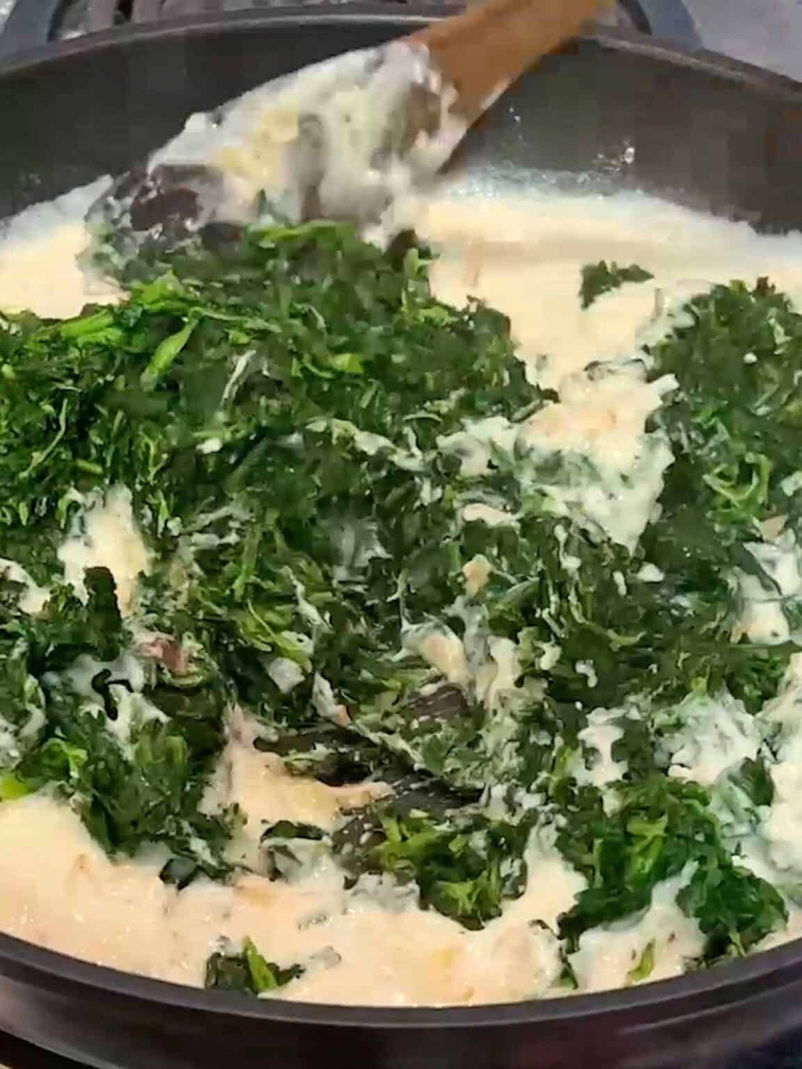 Easy MakeAhead Spinach Gratin Perfect Holiday Side Dish Pudge Factor