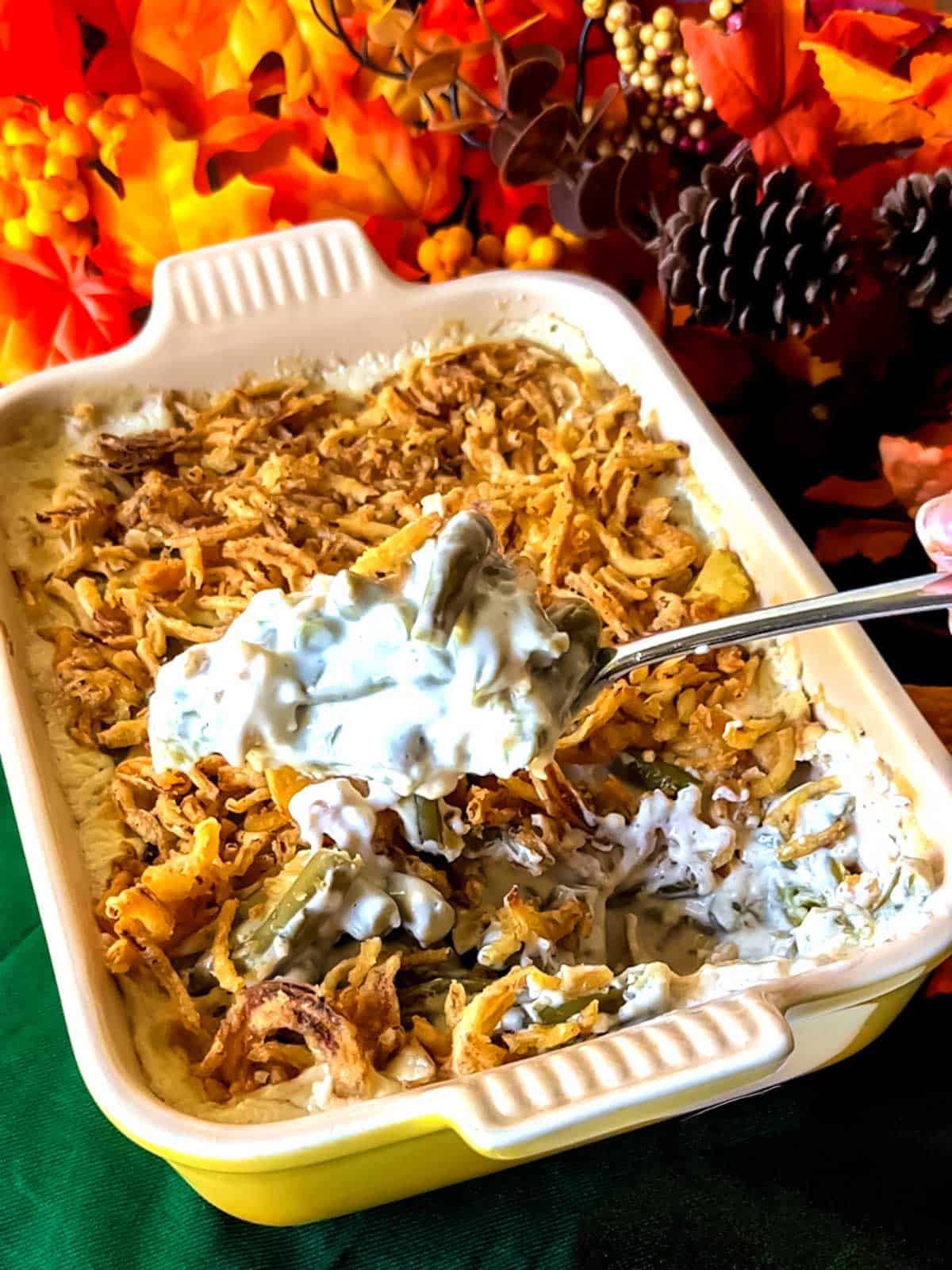 Traditional Green Bean Casserole - Pudge Factor