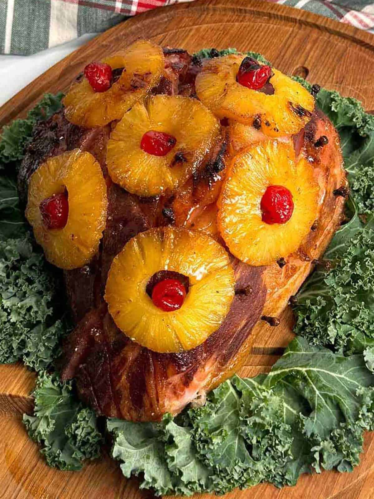 Holiday ham.