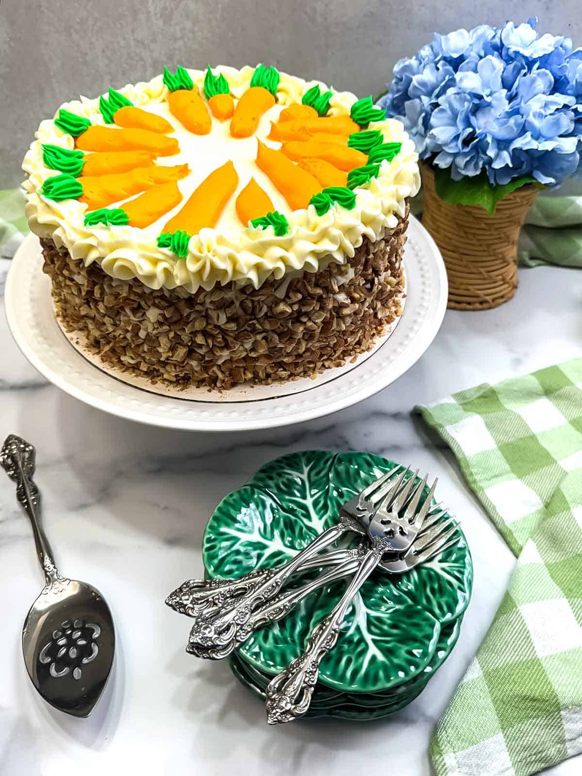 Carrot Cake with Cream Cheese Frosting