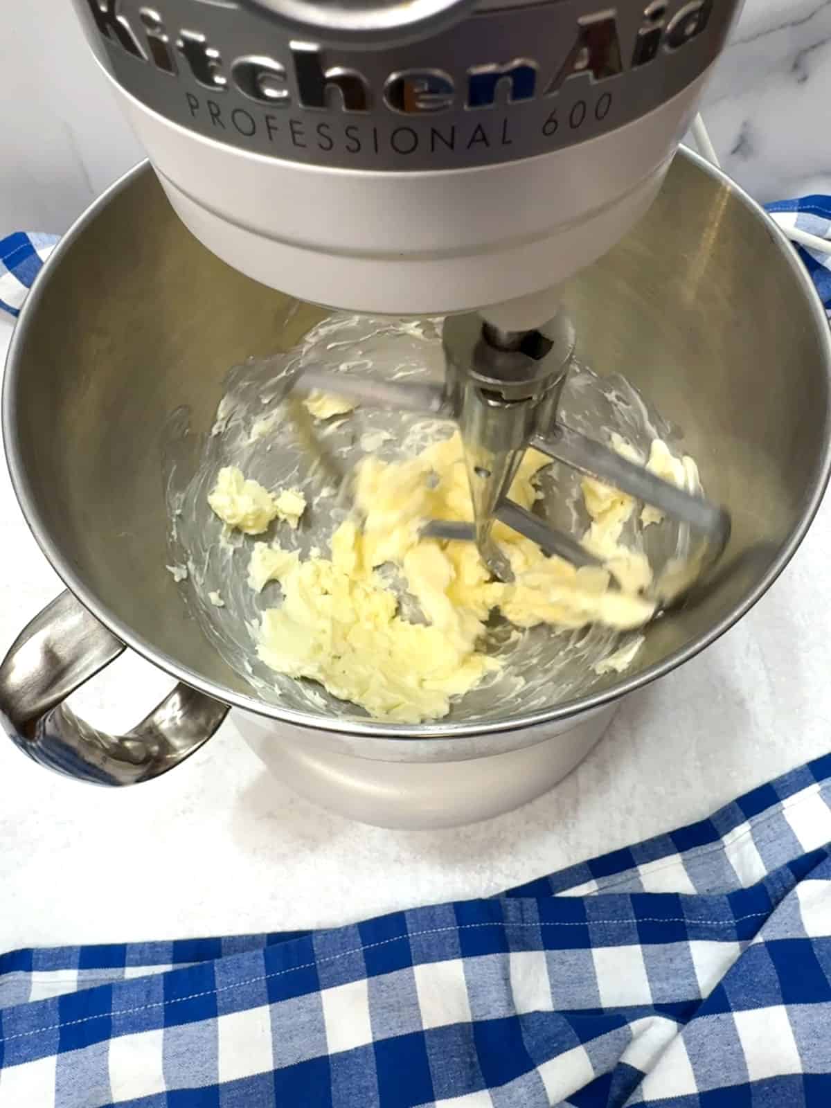 creaming butter for cake