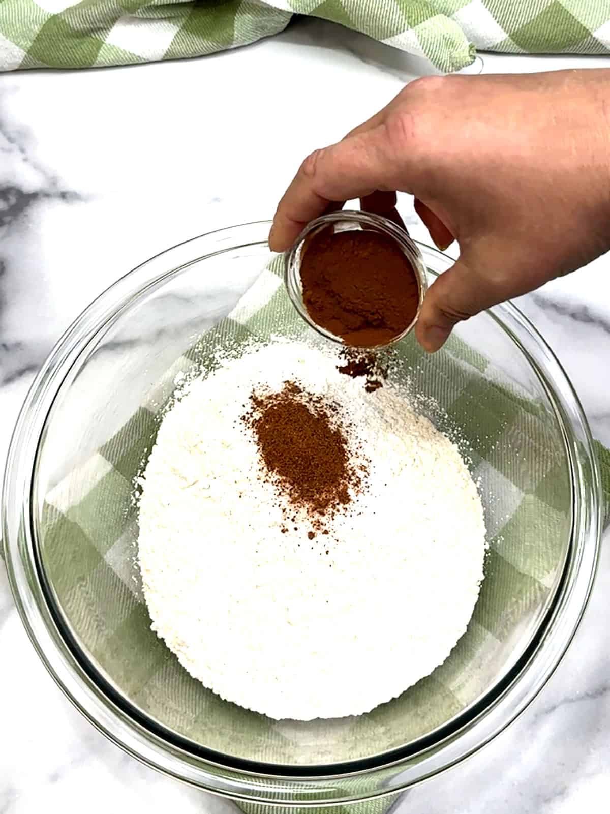 dry ingredients in bowl