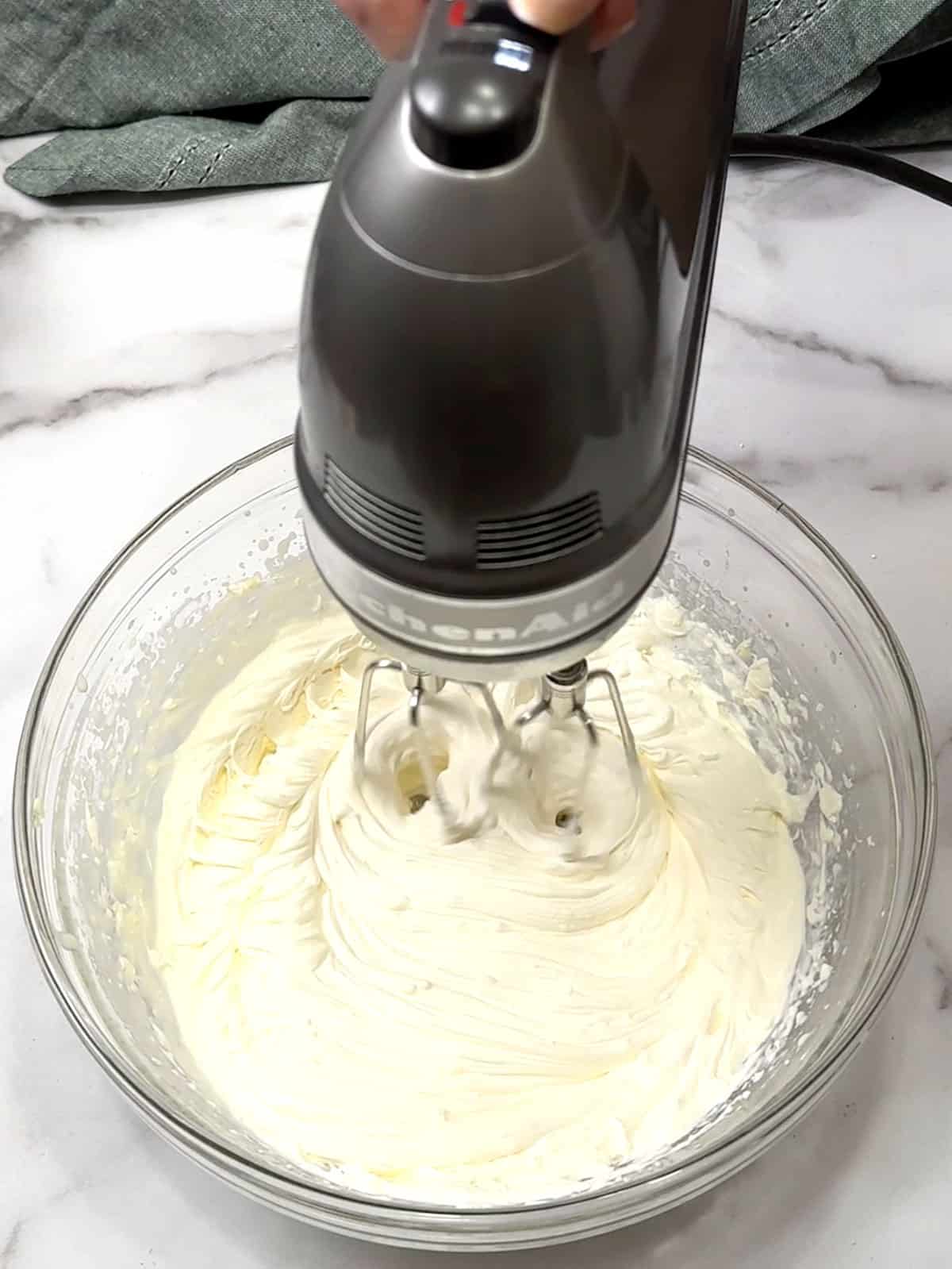 whipping frosting