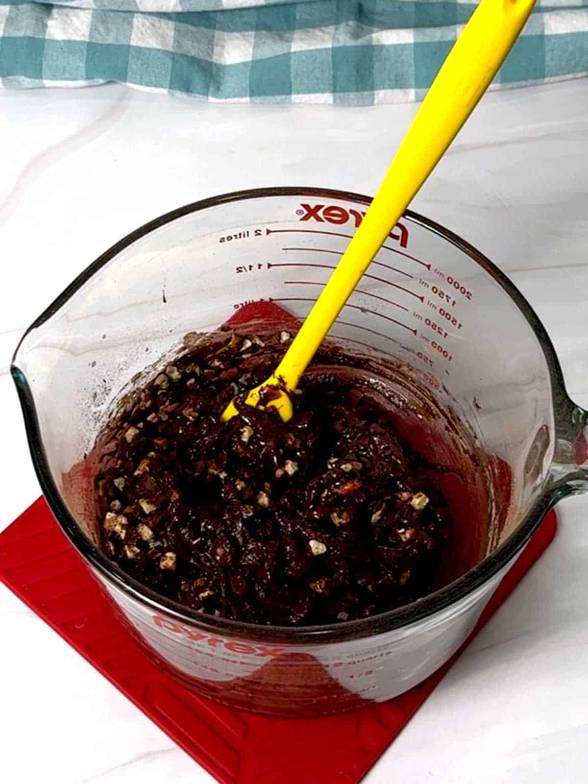 Brownie brittle batter.