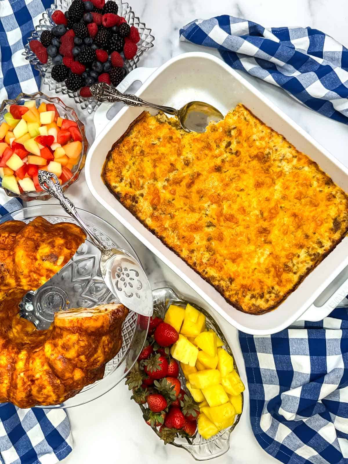 Easy Grits & Sausage Casserole