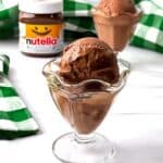 Nutella cottage cheese gelato.