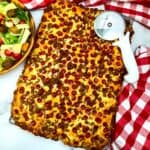 Four-Cheese Sheet Pan Pizza