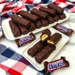 Homemade Snickers Bars