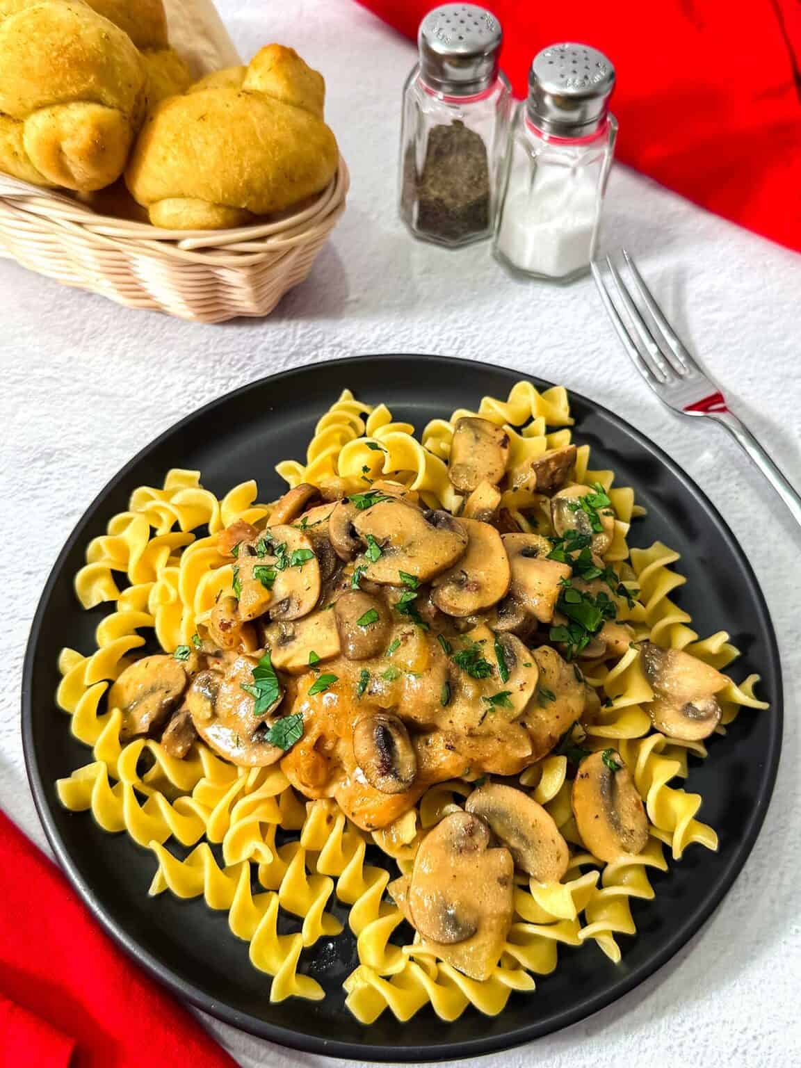 Quick and Easy Creamy Chicken Stroganoff Pudge Factor
