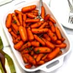 Brown Sugar and Honey Glazed Baby Carrots