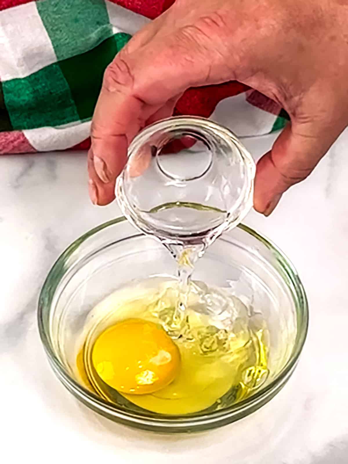 making egg wash