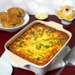 Breakfast casserole.