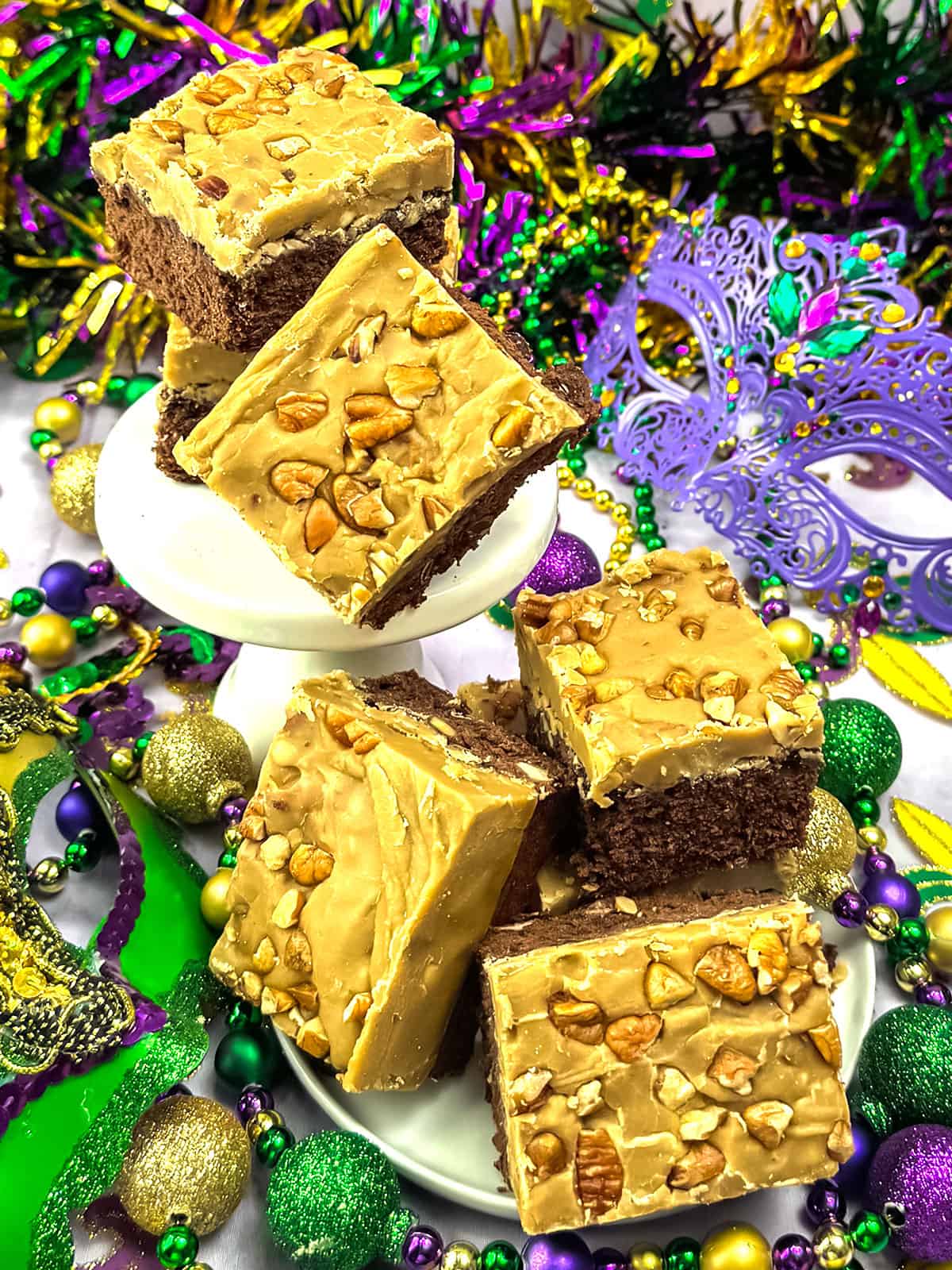 Pecan Praline Brownies