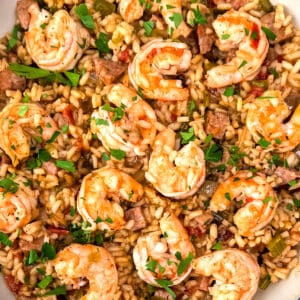 Shrimp & Andouille Jambalaya Risotto