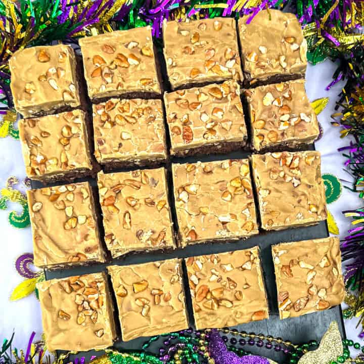 Pecan Praline Brownies