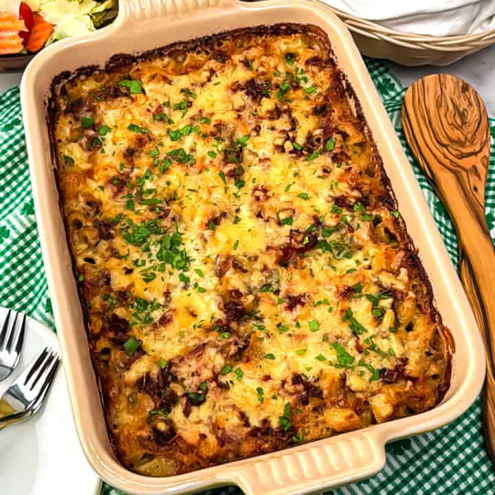 Pastrami and Irish Cheddar Mac & Cheese