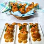 Easter Bunny Rolls.