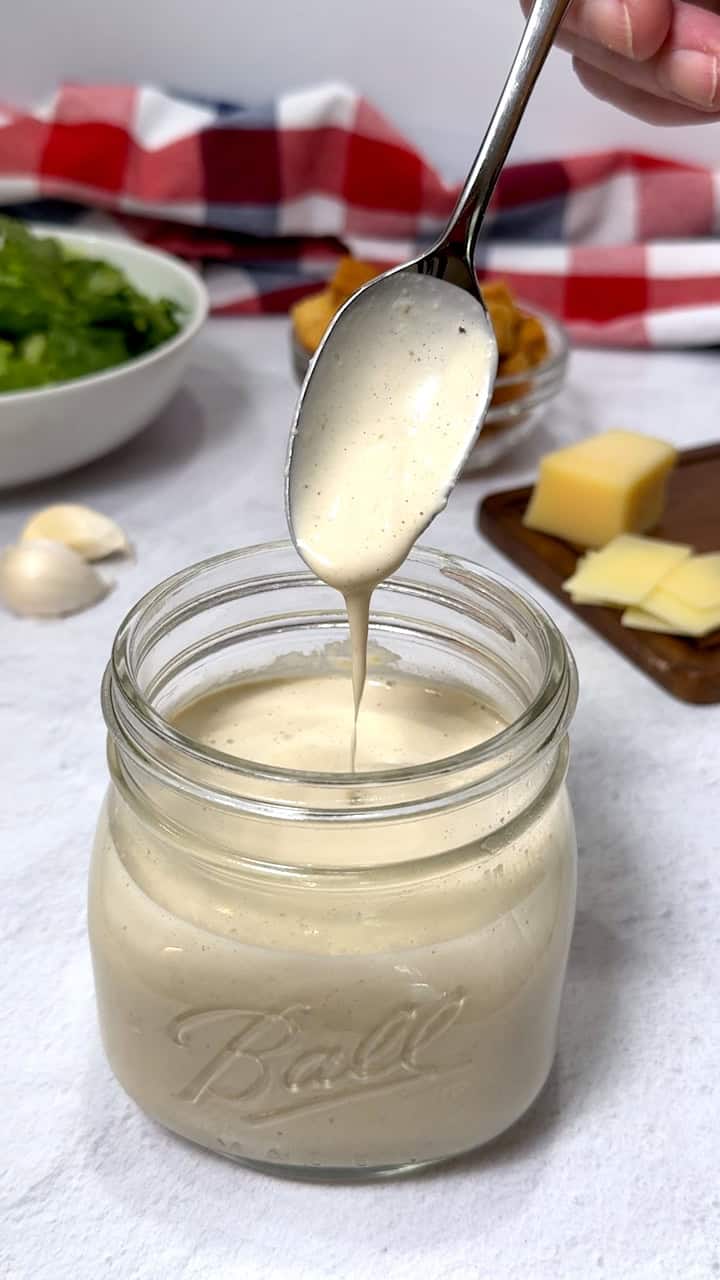 Classic Caesar dressing.