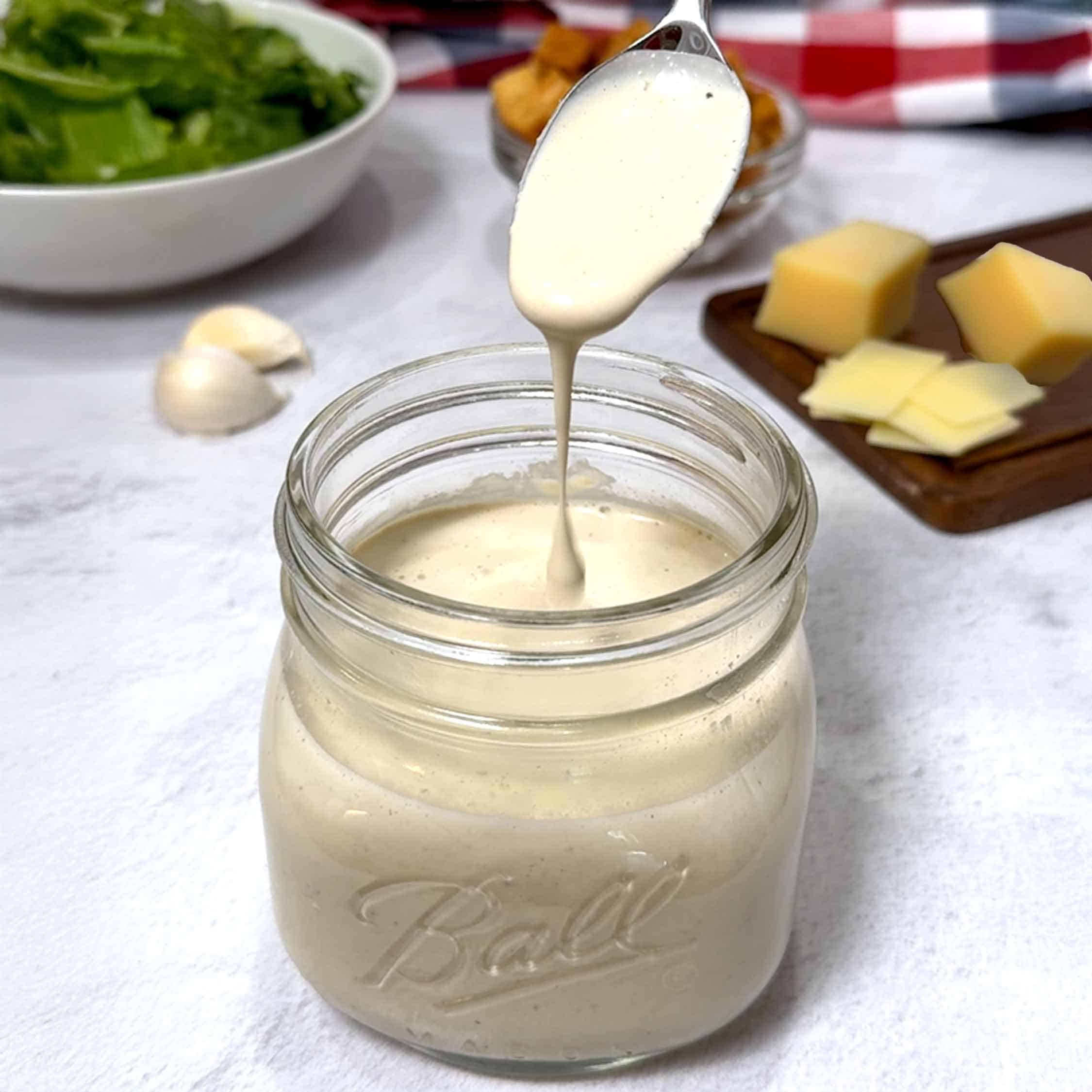 Easy Caesar Salad Dressing Without Raw Egg