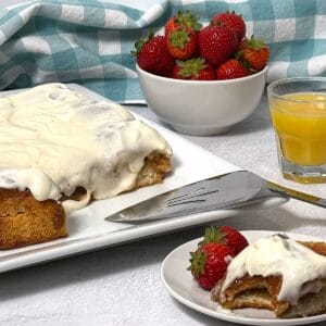 Lazy cinnamon rolls.