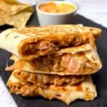 Honey Chipotle Chicken Quesadilla.