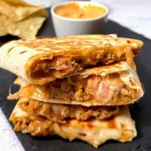 Honey Chipotle Chicken Quesadilla.