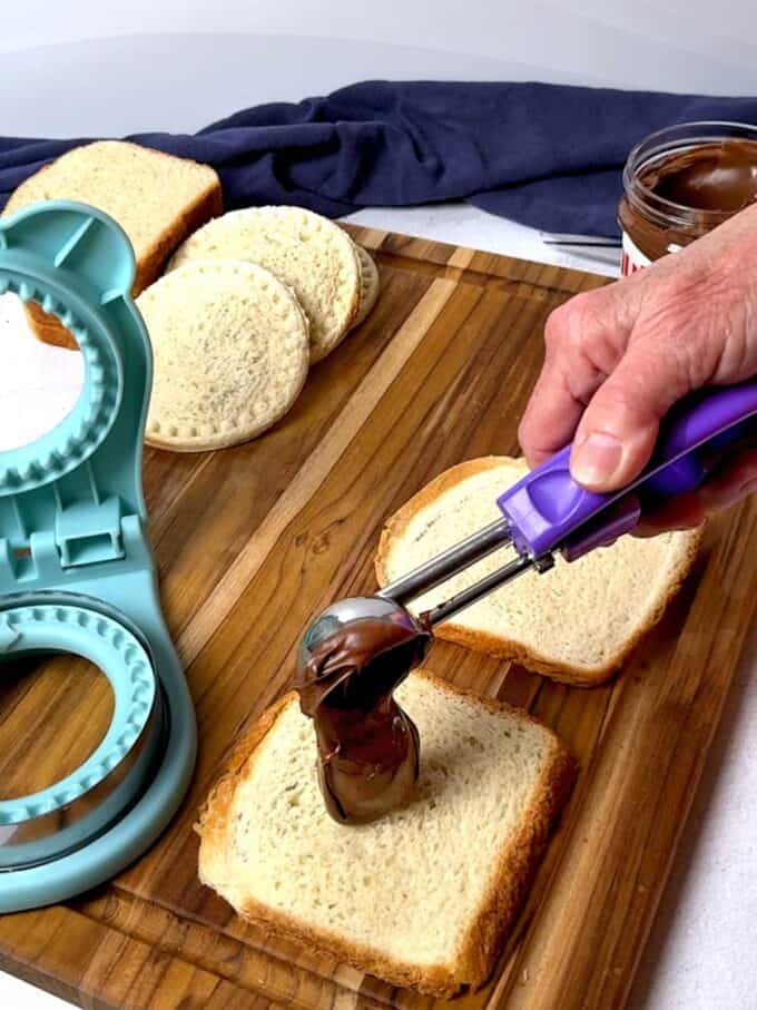 Nutella Add Quick and Easy Nutella Uncrustables - Pudge Factor