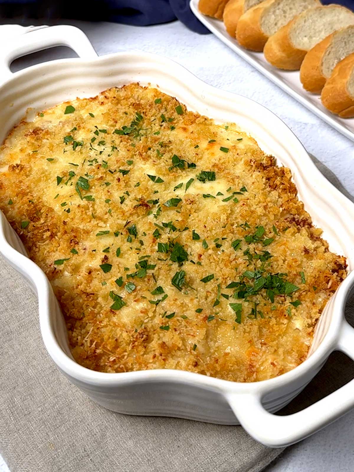 Chicken Cordon Bleu Casserole.