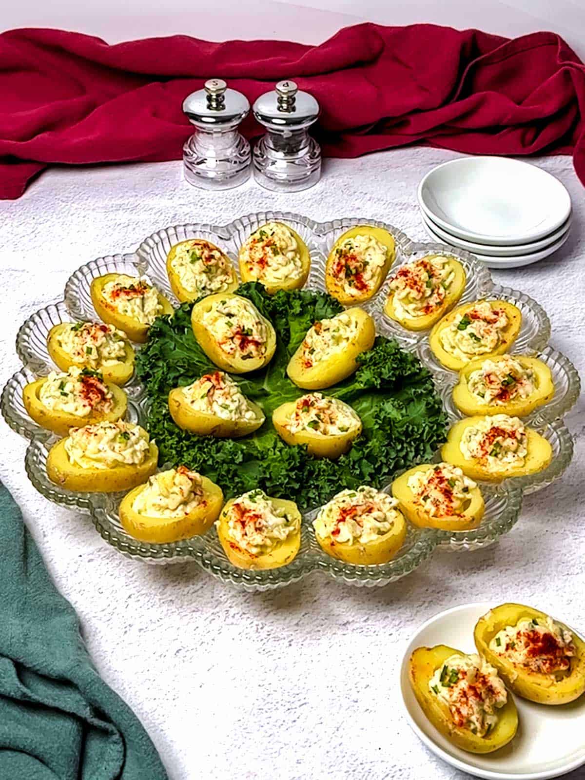 Deviled potatoes.