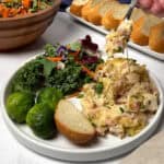 Chicken Cordon Bleu Casserole.