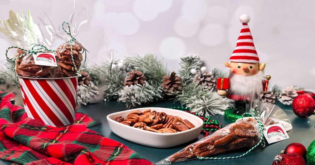 Sweet & Salty Buttery Roasted Pecans