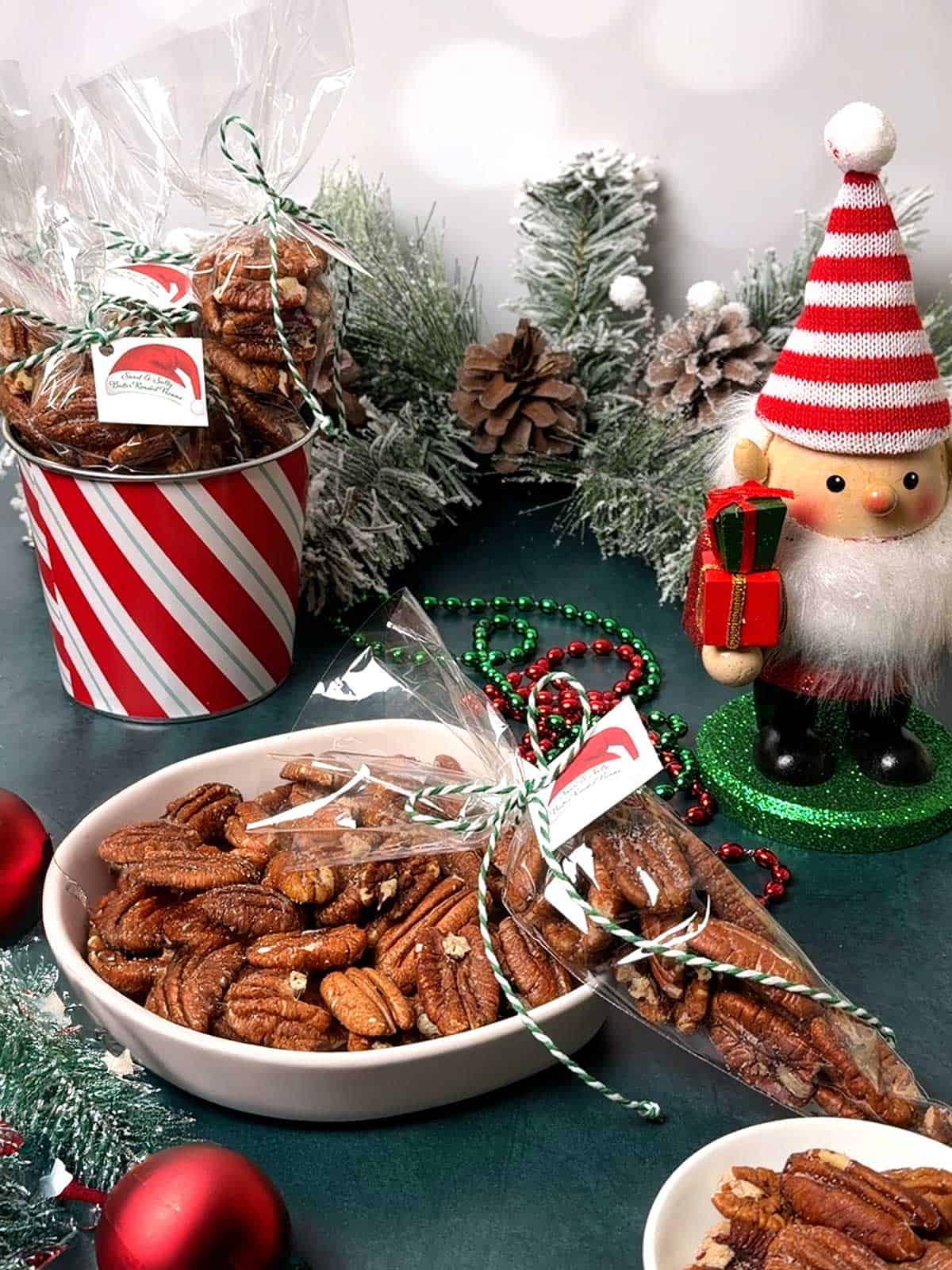 Sweet & Buttery Roasted Pecans