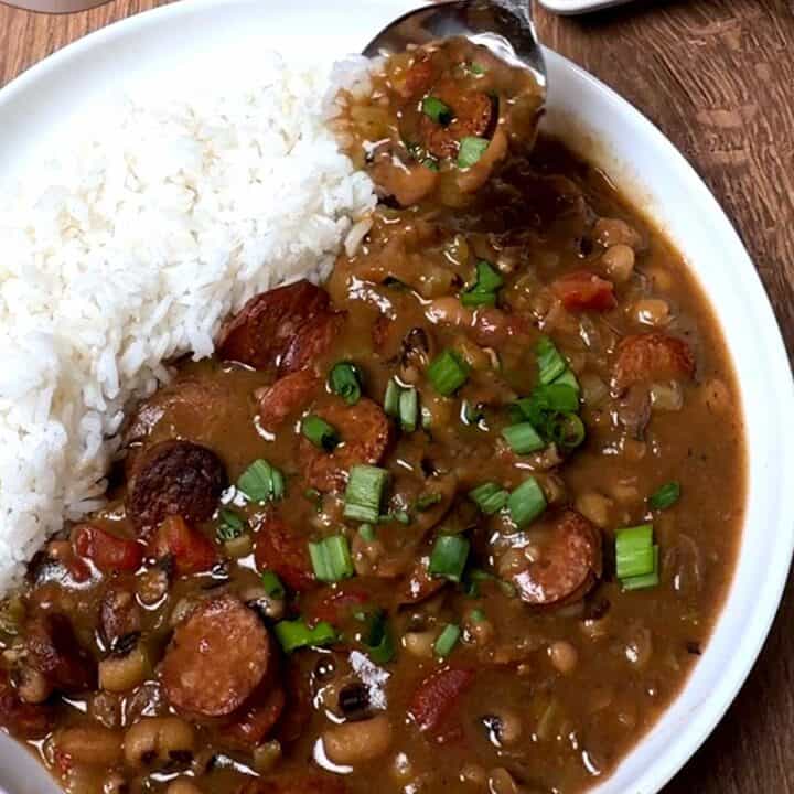 Black-eyed pea gumbo.