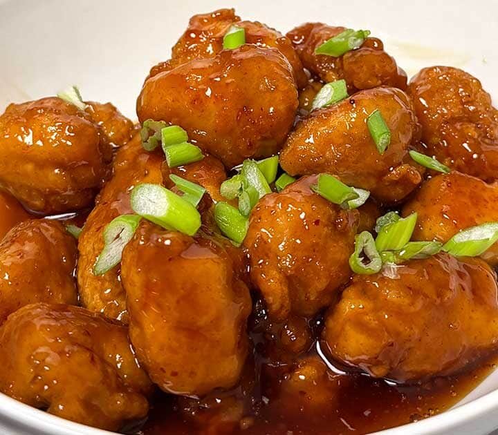 Easy Orange Chicken.