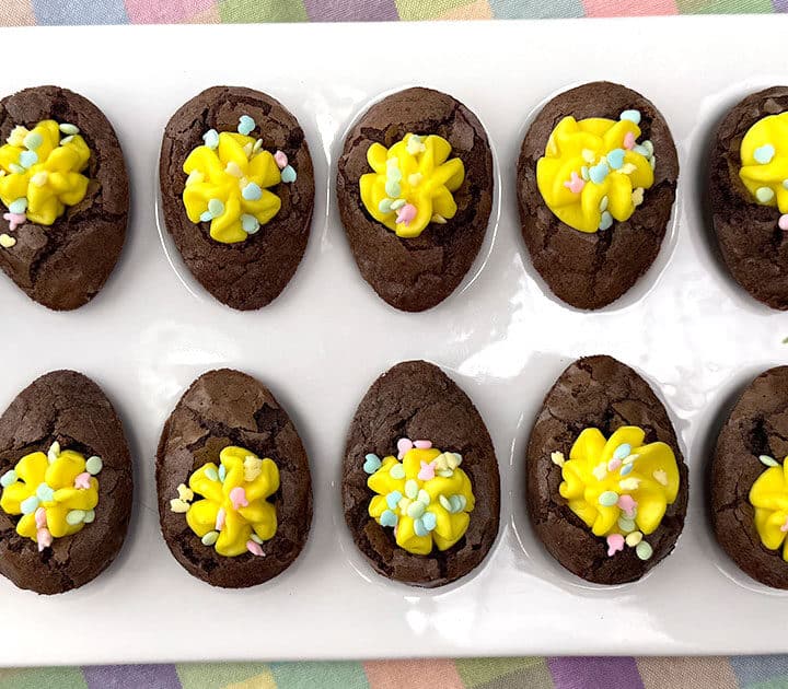Brownie Deviled Eggs