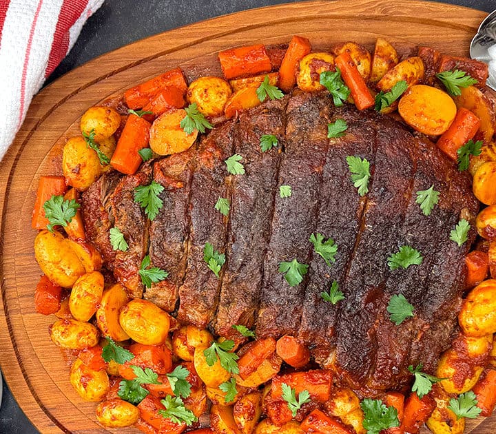 Easy Classic One-Pot Slow-Roasted Holiday Brisket